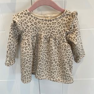 Gap Leopard Print Dress with matching bloomer